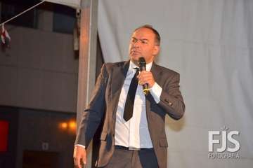 Actuación del humorista Maestro Florido (Foto Francisco Javier Santana)